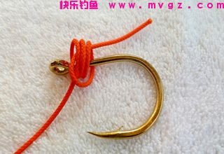 图解快速简单的绑钩方法，三步即可