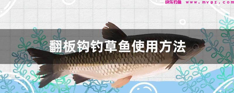 翻板钩钓草鱼使用方法
