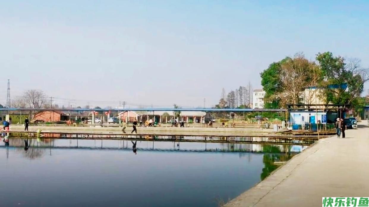 假日在武汉城区这处湖泊野钓，位置偏僻水面