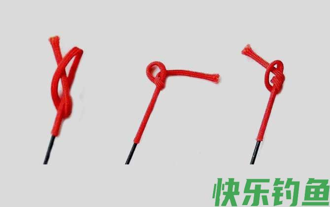竿稍打结方法